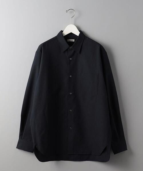 BEAUTY&YOUTH UNITED ARROWS（ビューティーアンドユースユナイテッドアローズ）の「BY バンピー ツイル  テーパード シャツ（シャツ/ブラウス・メンズ・ネイビー/ナチュラル/ダークグリーン・S/M/L/XL）」の17枚目の写真