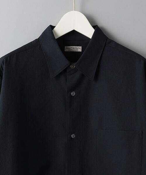 BEAUTY&YOUTH UNITED ARROWS（ビューティーアンドユースユナイテッドアローズ）の「BY バンピー ツイル  テーパード シャツ（シャツ/ブラウス・メンズ・ネイビー/ナチュラル/ダークグリーン・S/M/L/XL）」の19枚目の写真