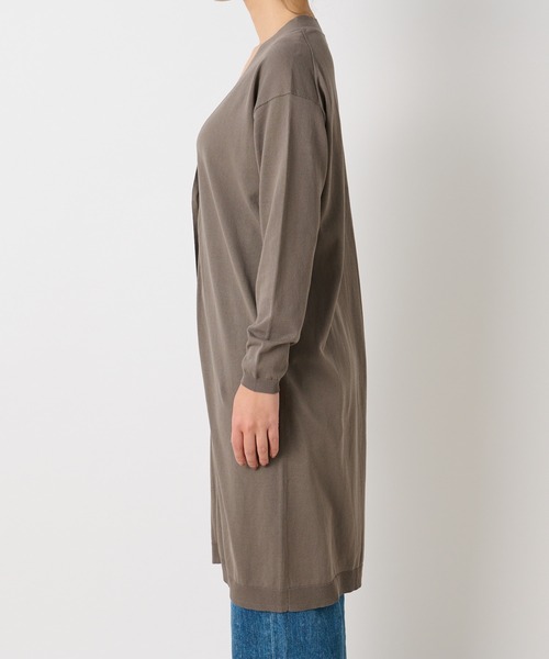 RIVE DROITE（リヴドロワ）の「ICECOTTONトッパーカーディガン（カーディガン/ボレロ・レディース・グレー系その他/ブルー/オフホワイト・FREE）」の19枚目の写真