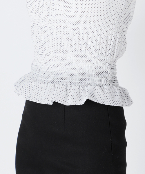 Charles Chaton（シャルルシャトン）の「シャーリングシアーブラウス（シャツ/ブラウス・レディース・ホワイト/パープル・FREE）」の15枚目の写真