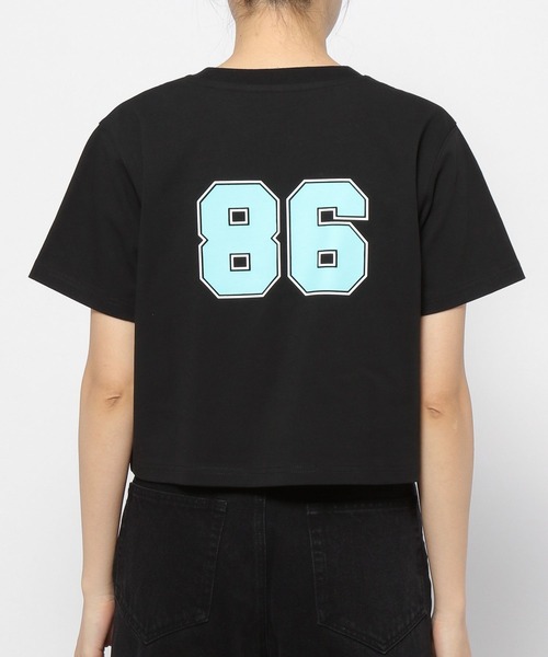 PAGEBOY（ページボーイ）の「ナンバーカレッジショートTシャツ（Tシャツ/カットソー・レディース・ブラック/オフホワイト/オートミール・FREE）」の18枚目の写真