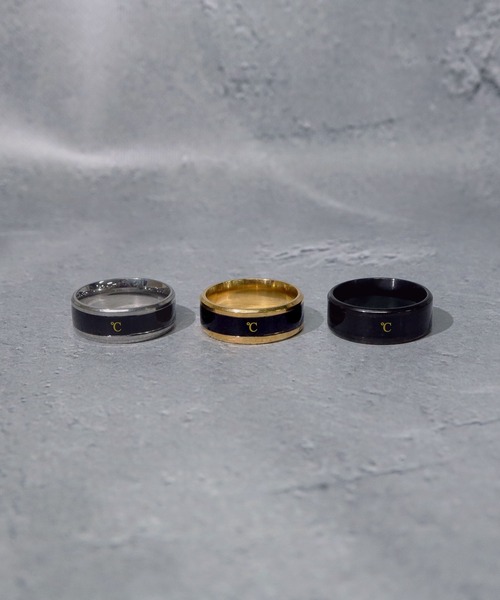 SBG(エスビー)の「SBG 温度感知リング(リング・メンズ・ブラック/シルバー/ゴールド・16号/18号)」の4枚目の写真