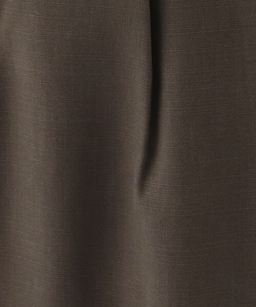 OPAQUE.CLIP（オペークドットクリップ）の「◆【DELEGANT/デレガント】ドレープツイル タックテーパードパンツ【WEB限定サイズ】（その他パンツ・レディース・ブラック/ライトグリーン/ブラウン系その他・36/38/40/34/42）」の9枚目の写真