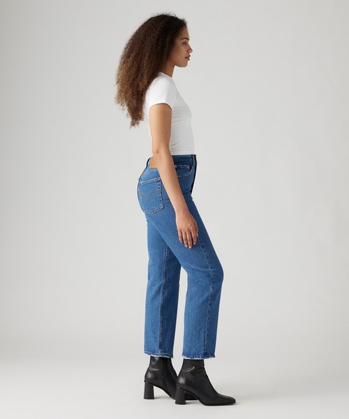 セール】Levi's/リーバイス RIBCAGE STRAIGHT（デニムパンツ）｜Levi's