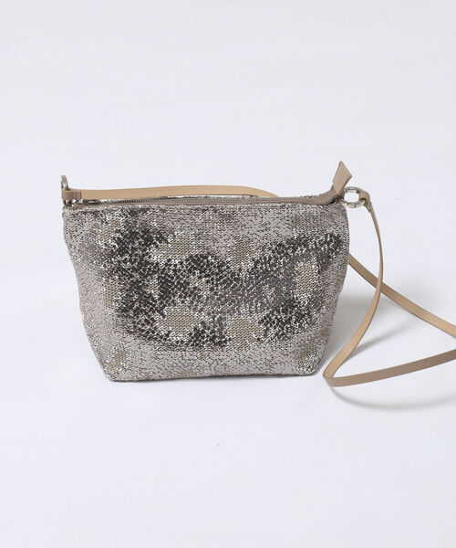 tee Lisa（ティーリサ）の「【TEE LISA/ ティーリサ】メタリックスタンプワンショルダーバッグ（ショルダーバッグ・レディース・ベージュ系その他3・FREE）」の4枚目の写真