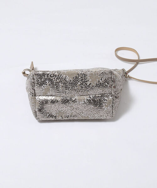 tee Lisa（ティーリサ）の「【TEE LISA/ ティーリサ】メタリックスタンプワンショルダーバッグ（ショルダーバッグ・レディース・ベージュ系その他3・FREE）」の2枚目の写真