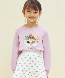 PAUL & JOE(ポール & ジョー)フラワーキャット長袖Tシャツ