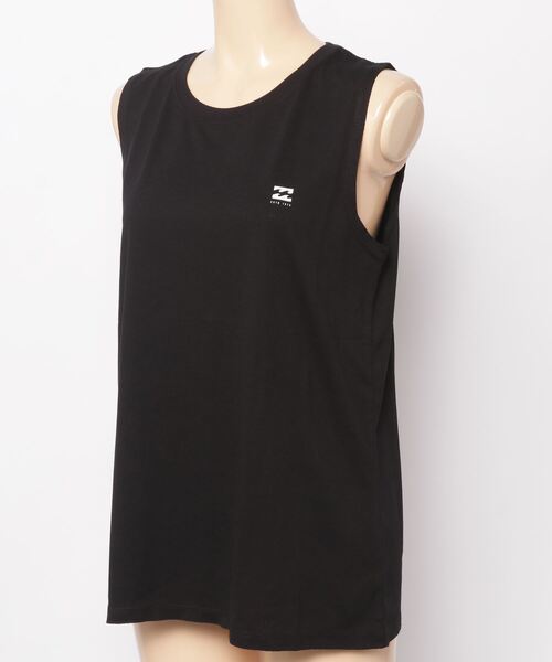 BILLABONG(ビラボン)の「BILLABONG/ビラボン ルーズシルエット/バックプリントロゴタンクトップ BC013-370(タンクトップ・レディース・ホワイト/ピンク/ブラック・L/M)」の4枚目の写真
