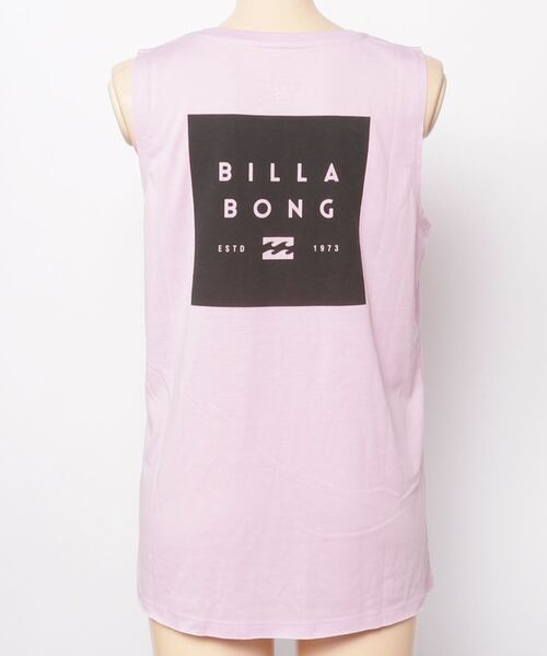 BILLABONG(ビラボン)の「BILLABONG/ビラボン ルーズシルエット/バックプリントロゴタンクトップ BC013-370(タンクトップ・レディース・ホワイト/ピンク/ブラック・L/M)」の3枚目の写真