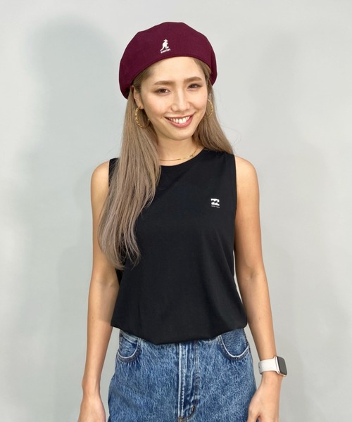BILLABONG(ビラボン)の「BILLABONG/ビラボン ルーズシルエット/バックプリントロゴタンクトップ BC013-370(タンクトップ・レディース・ホワイト/ピンク/ブラック・L/M)」の10枚目の写真