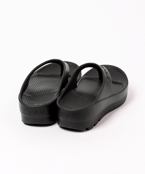 yuw（ユウ）の「ＴＥＬＩＣ　Ｗ　ＦＬＩＰＦＬＯＰ　258119（サンダル・レディース・ブラック・MEDIUM/LARGE）」の10枚目の写真