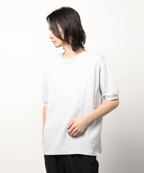 A VONTADE(アボンタージ)の「【A VONTADE】ア ボンタージ/ Pique Crew Top S/S(Tシャツ/カットソー・メンズ・ホワイト/ブラック/シルバー・SMALL/MEDIUM/LARGE)」の3枚目の写真