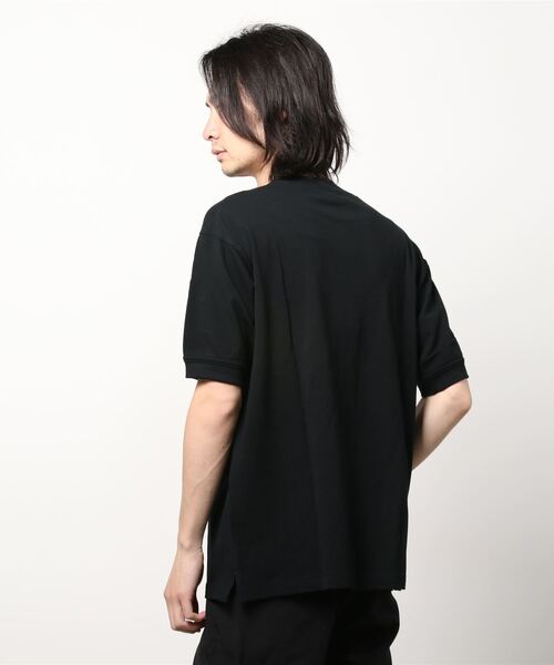 A VONTADE(アボンタージ)の「【A VONTADE】ア ボンタージ/ Pique Crew Top S/S(Tシャツ/カットソー・メンズ・ホワイト/ブラック/シルバー・SMALL/MEDIUM/LARGE)」の5枚目の写真