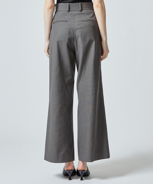 city（シティ）の「【CITY】オックスストレッチタックパンツ（スラックス・レディース・ベージュ/グリーン/ダークグレー・1/2）」の20枚目の写真