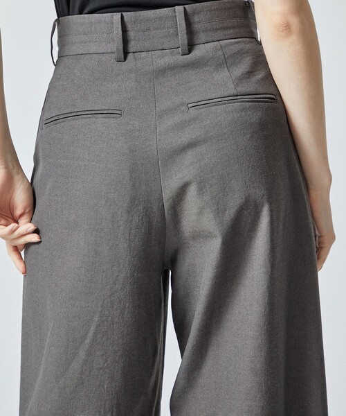 city（シティ）の「【CITY】オックスストレッチタックパンツ（スラックス・レディース・ベージュ/グリーン/ダークグレー・1/2）」の21枚目の写真