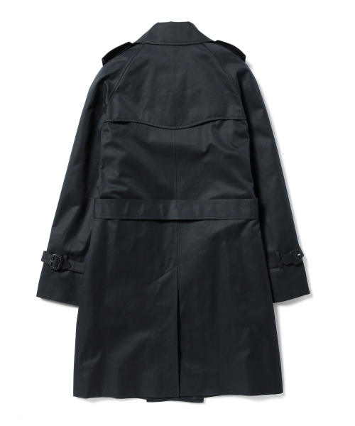Mackintosh Fetlar トレンチコート | ブラック | FARFETCH JP