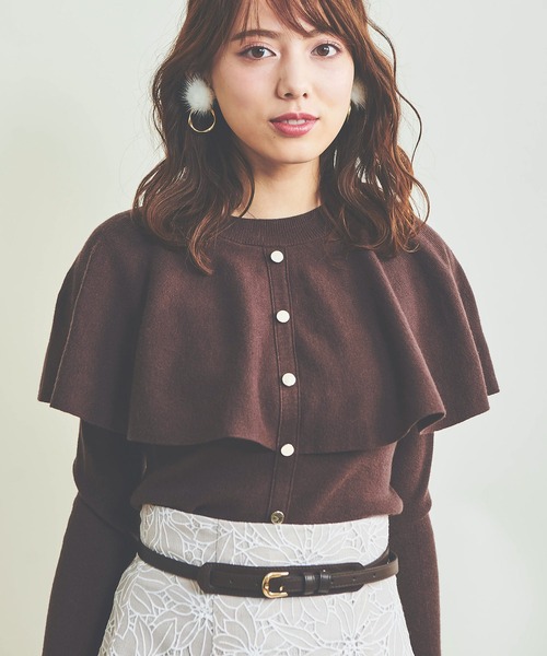 NOELA（ノエラ）の「スムースホールベルト（ベルト・レディース・ブラウン/ベージュ・フリー）」の2枚目の写真
