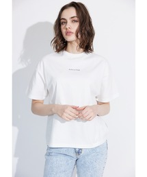 Contrast Embroidery Logo Tee/コントラストエンブロイダリーロゴT