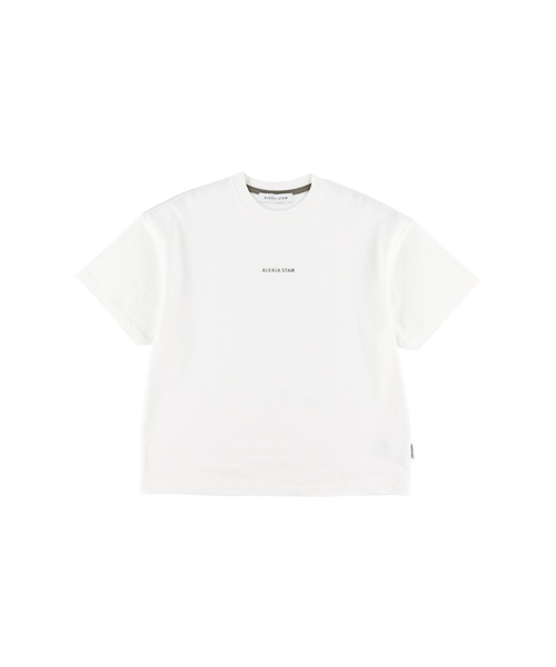 ALEXIA STAM(アリシアスタン)の「Contrast Embroidery Logo Tee/コントラストエンブロイダリーロゴT(Tシャツ/カットソー・レディース・ブラウン・FREE)」の3枚目の写真