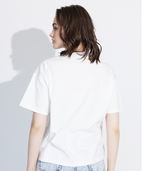 ALEXIA STAM(アリシアスタン)の「Contrast Embroidery Logo Tee/コントラストエンブロイダリーロゴT(Tシャツ/カットソー・レディース・ブラウン・FREE)」の10枚目の写真