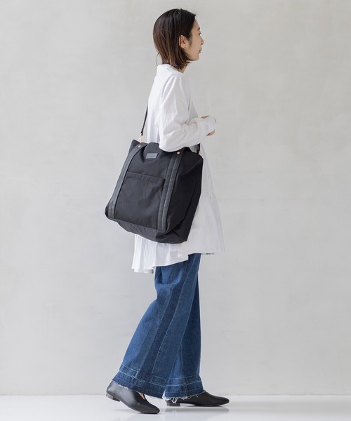 フェリシモMama（フェリシモママ）の「Ｍｏｒｅｄｄｅ　サコッシュ付き大容量　２‐ＷＡＹマザーズトートバッグ〈ブラック〉（マザーズバッグ・レディース・ブラック・ONE SIZE）」の7枚目の写真