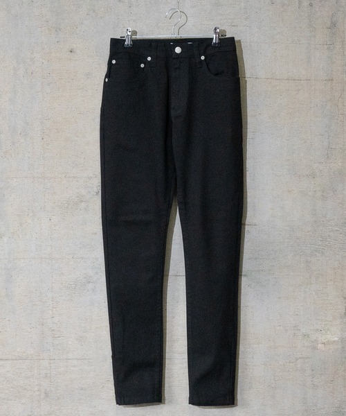 JOHN'S CLOSET(ジョンズクローゼット)の「【13】5Pストレッチスキニーパンツ(デニムパンツ・メンズ・ブラック系その他/インディゴブルー/ブラック・MEDIUM/LARGE)」の2枚目の写真