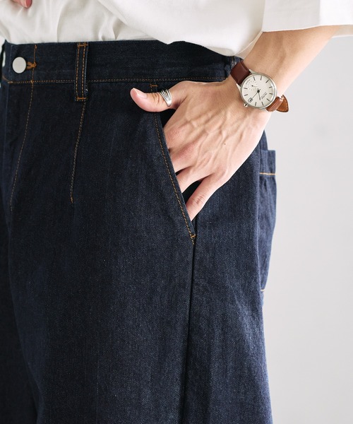 epnok（エプノック）の「ミリタリールーズカーゴデニム（カーゴパンツ・メンズ・ブラック/グレー/インディゴブルー・SMALL/MEDIUM/LARGE）」の22枚目の写真