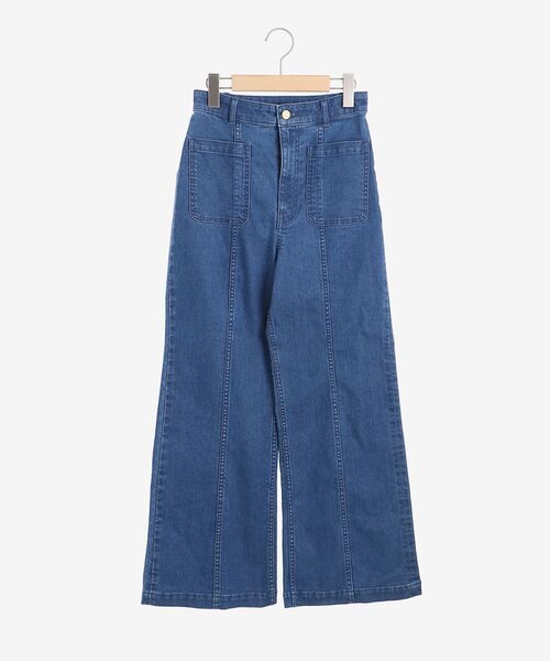 MAJESTIC LEGON(マジェスティックレゴン)の「ポケットデニムパンツ(デニムパンツ・レディース・ネイビー/ブルー・SMALL/MEDIUM)」の4枚目の写真