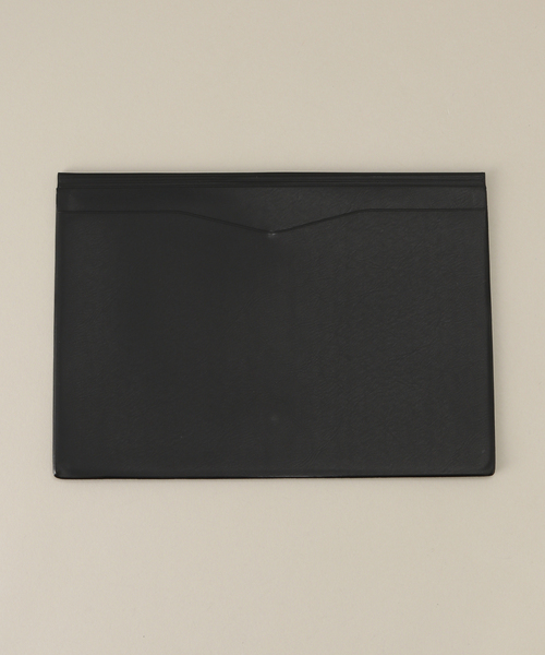 HIGHTIDE（ハイタイド）の「【HIGHTIDE/ハイタイド】ジェネラルパーパスケースA4(ネーエ)（パスケース・メンズ・ブラック/White・FREE）」の3枚目の写真