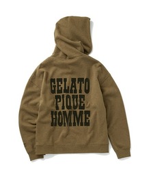 gelato pique（ジェラートピケ）の「【HOMME】リサイクル裏毛ビッグロゴパーカ（ルームウェア/パジャマ・メンズ）」