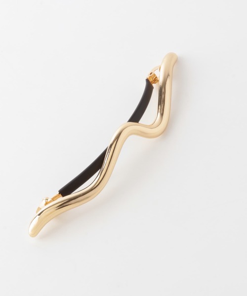 SMELLY（スメリー）の「ニュアンスラインメタルバレッタ（バレッタ/ヘアクリップ・レディース・シルバー/ゴールド・-）」の15枚目の写真