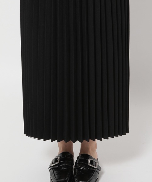PAGEBOY（ページボーイ）の「CORE / メランジプリーツスカート（スカート・レディース・ブラック/グレー・FREE）」の15枚目の写真