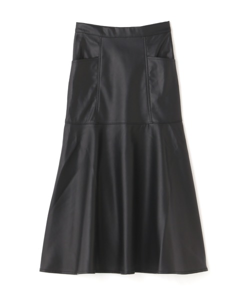 N.（N. Natural Beauty Basic）（エヌエヌナチュラルビューティーベーシック）の「【S Size Line】◆フェイクレザーマーメイドスカート（スカート・レディース・ブラック/ブラウン・SMALL/MEDIUM）」の19枚目の写真