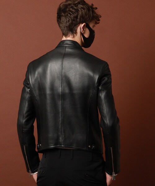 DRESSTERIOR（ドレステリア）の「◆干場義雅×DRESSTERIOR レザーライダース（ライダースジャケット・メンズ・ブラック・92/90/91）」の5枚目の写真