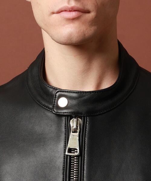 DRESSTERIOR（ドレステリア）の「◆干場義雅×DRESSTERIOR レザーライダース（ライダースジャケット・メンズ・ブラック・92/90/91）」の6枚目の写真