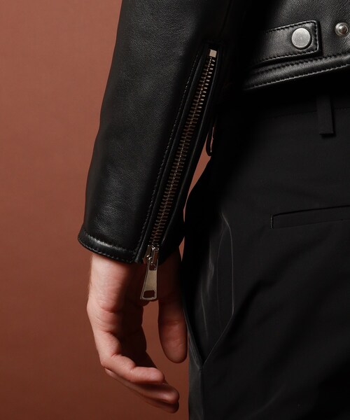 DRESSTERIOR（ドレステリア）の「◆干場義雅×DRESSTERIOR レザーライダース（ライダースジャケット・メンズ・ブラック・92/90/91）」の8枚目の写真