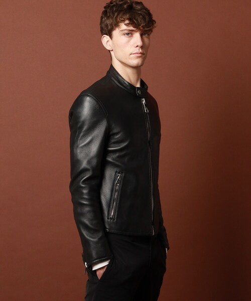 DRESSTERIOR（ドレステリア）の「◆干場義雅×DRESSTERIOR レザーライダース（ライダースジャケット・メンズ・ブラック・92/90/91）」の14枚目の写真