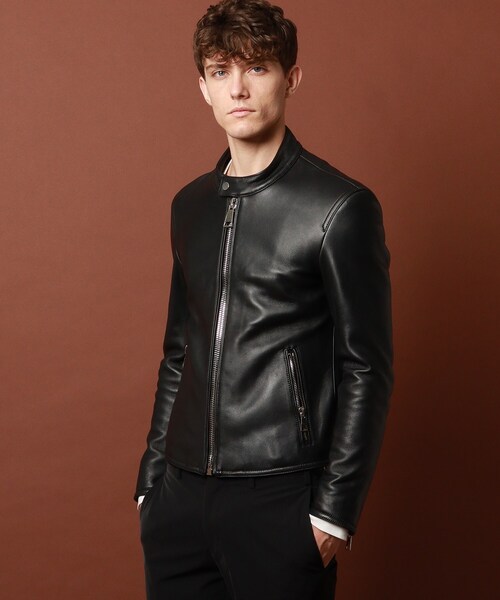 DRESSTERIOR（ドレステリア）の「◆干場義雅×DRESSTERIOR レザーライダース（ライダースジャケット・メンズ・ブラック・92/90/91）」の15枚目の写真