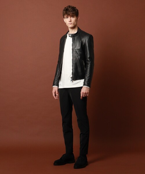 DRESSTERIOR（ドレステリア）の「◆干場義雅×DRESSTERIOR レザーライダース（ライダースジャケット・メンズ・ブラック・92/90/91）」の19枚目の写真