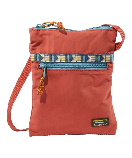 L.L.Bean(エルエルビーン)の「マウンテン・クラシック・クロスボディ・バッグ(ショルダーバッグ・レディース・ブルー系/オレンジ系/ブラック/ブルーグリーン・ONE SIZE)」の4枚目の写真