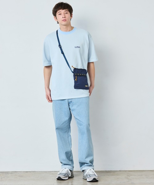 L.L.Bean(エルエルビーン)の「マウンテン・クラシック・クロスボディ・バッグ(ショルダーバッグ・レディース・ブルー系/オレンジ系/ブラック/ブルーグリーン・ONE SIZE)」の16枚目の写真