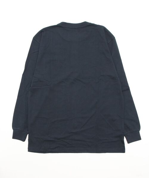 Dickies(ディッキーズ)の「Dickies / ディッキーズ Heavyweight Henley Shirt ヘンリーネック ロンT(Tシャツ/カットソー・メンズ・ネイビー/グリーン/ブラウン/ホワイト/ブラック・MEDIUM/LARGE/X-LARGE)」の7枚目の写真