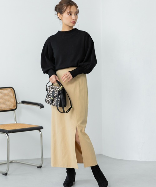 【新品　FENNEL】　スコットクラブ　ベージュ　バルーン袖　洗える　上質 新型] NEW X–STYLE APRON (SMOKY BEIGECOLOR)※背中でクロ