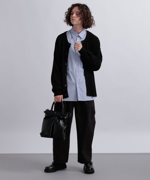 HARE（ハレ）の「マルチデザインカーディガン(HARE)（カーディガン/ボレロ・メンズ・ブラック/グレー/グリーン・SMALL/MEDIUM）」の4枚目の写真