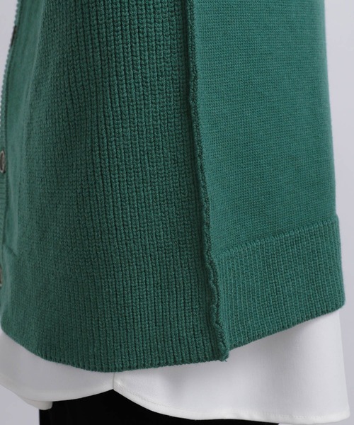 HARE（ハレ）の「マルチデザインカーディガン(HARE)（カーディガン/ボレロ・メンズ・ブラック/グレー/グリーン・SMALL/MEDIUM）」の14枚目の写真