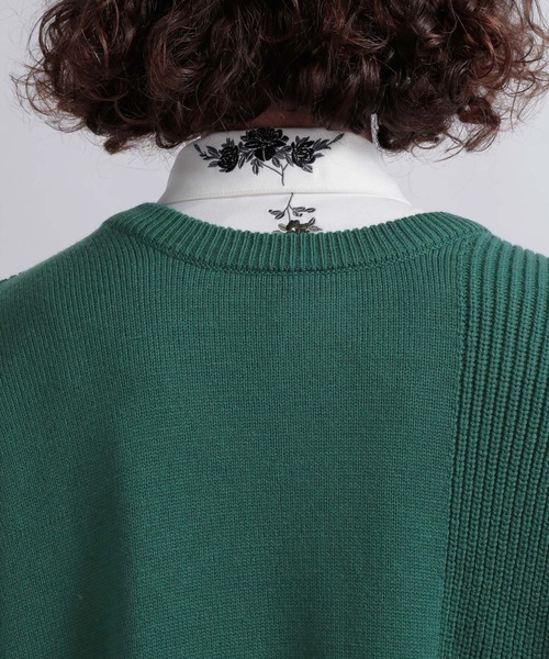 HARE（ハレ）の「マルチデザインカーディガン(HARE)（カーディガン/ボレロ・メンズ・ブラック/グレー/グリーン・SMALL/MEDIUM）」の15枚目の写真