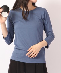 ACE（エース）の「ACE オーガニックコットン フライス Tシャツ ７分丈 デオドラント UV加工（Tシャツ/カットソー）」