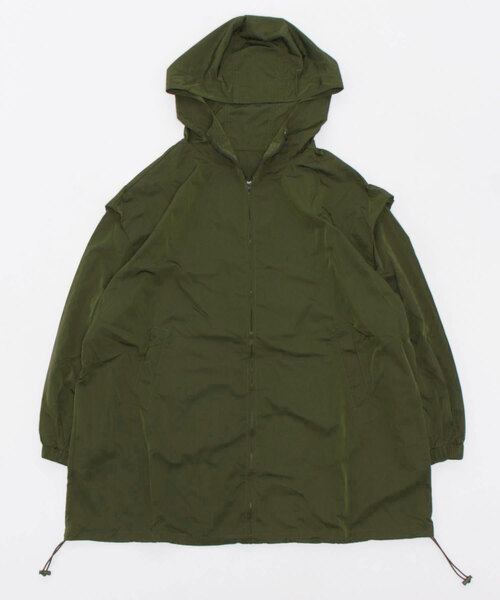 KOBE LETTUCE（コウベレタス）の「2wayロングジレブルゾン（ブルゾン・レディース・ホワイト系/カーキ/ブラック・FREE）」の7枚目の写真