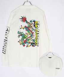 Ed Hardy　袖プリントロンTEE