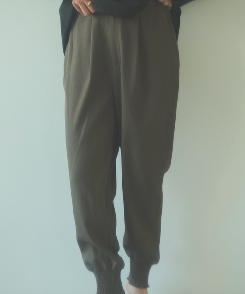 HANNE（アン）の「ウエストタックジョグパンツ（その他パンツ・レディース・ブラック/ブラウン・フリー）」の14枚目の写真